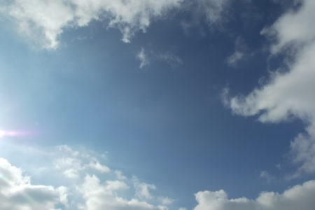 Blue Sky With Clouds