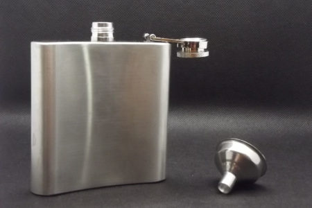 Hip Flask With A Funnel